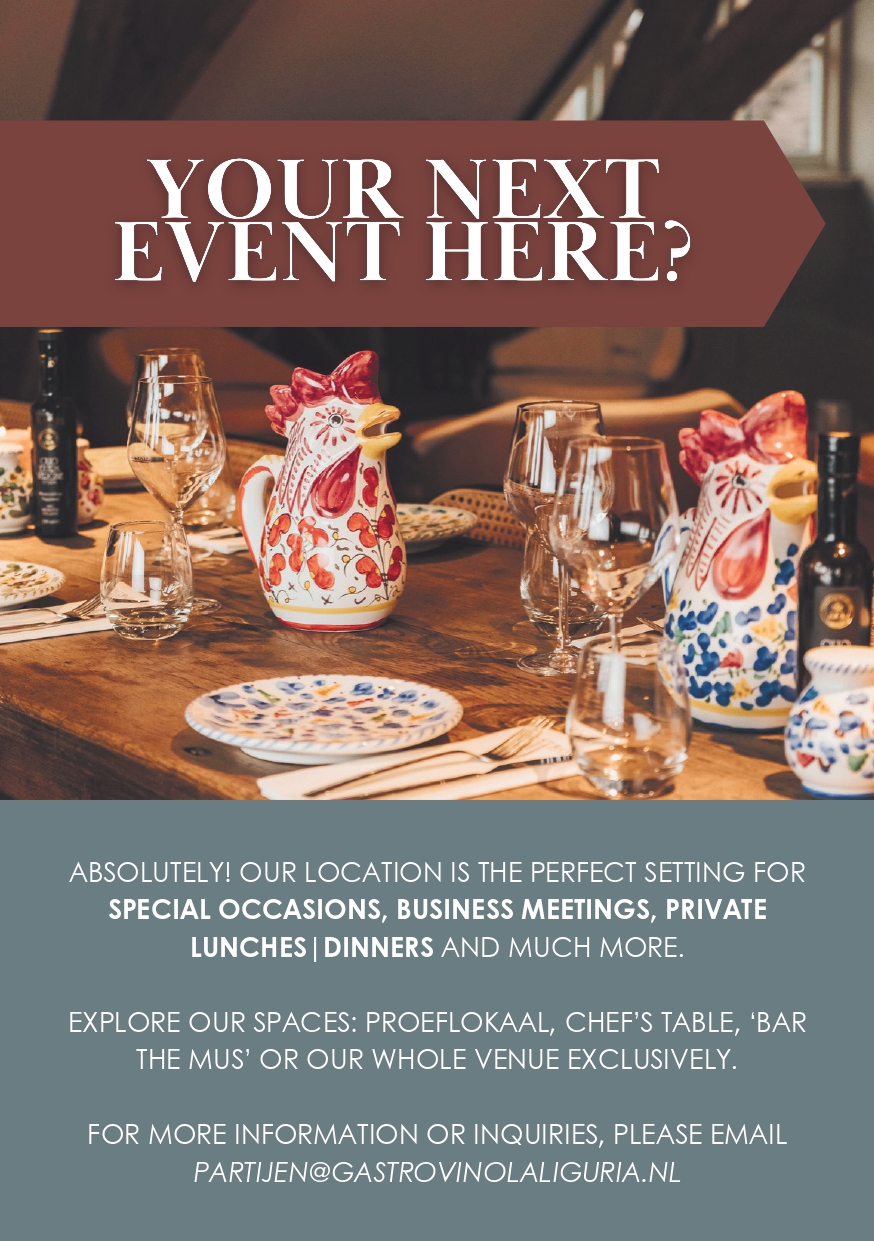 Your next event